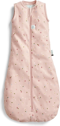 ErgoPouch orgaanilisest puuvillast jersey magamiskott daisies 0,2 tog (8–24 kuud)