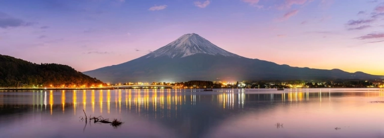 Panoraamne pusle Fuji mägi, Jaapan 1000 tükki