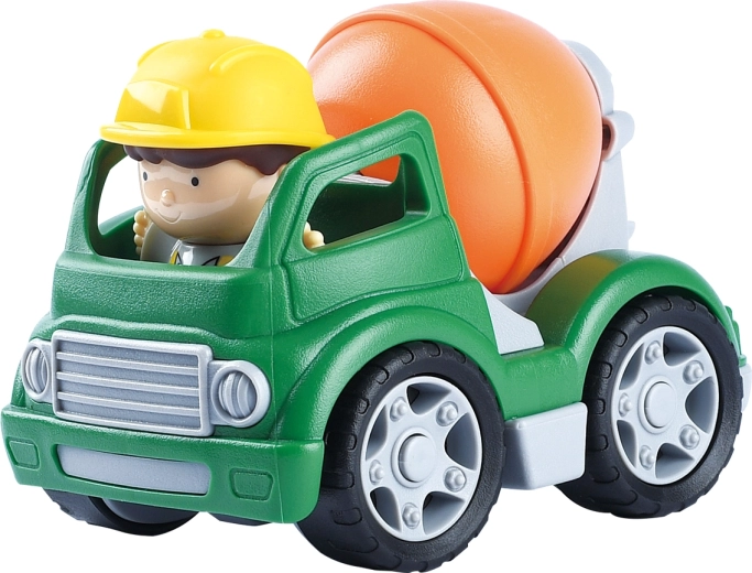 Playgo ehitusauto figuuriga