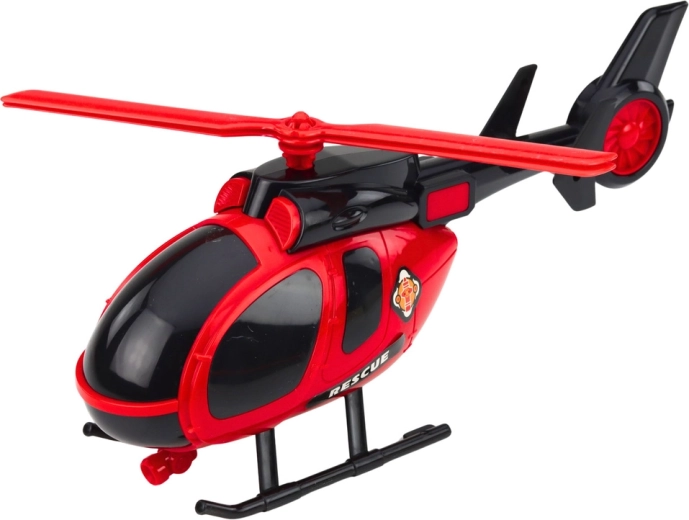 Rescue helicopter for rapid deployment