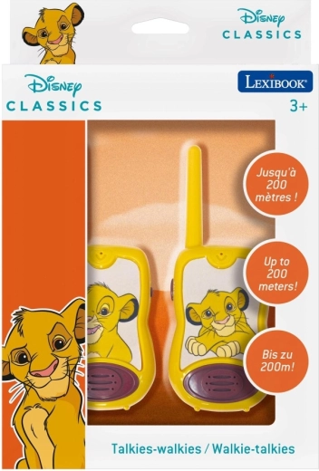 Lexibook Disney The Lion King Kids' Walkie-Talkies with 200 m Range