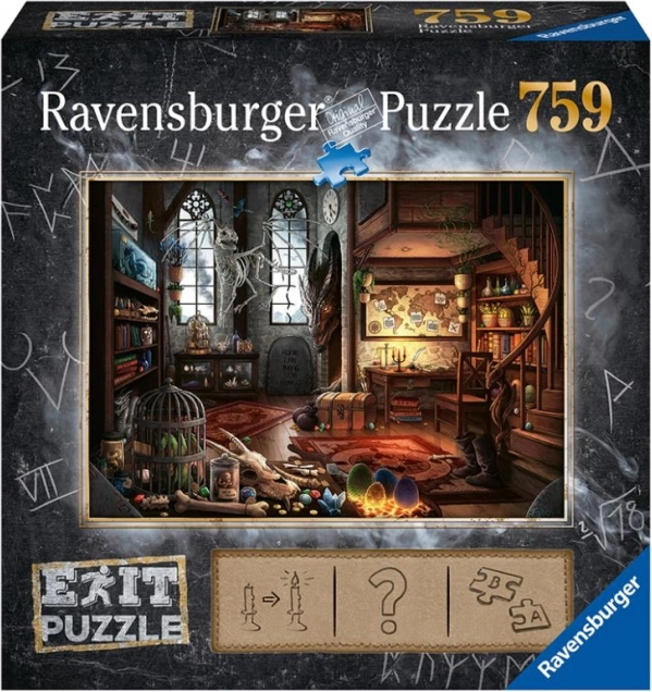 Ravensburger Puzzle Exit: Draakoni Laboratoorium 759 tükki