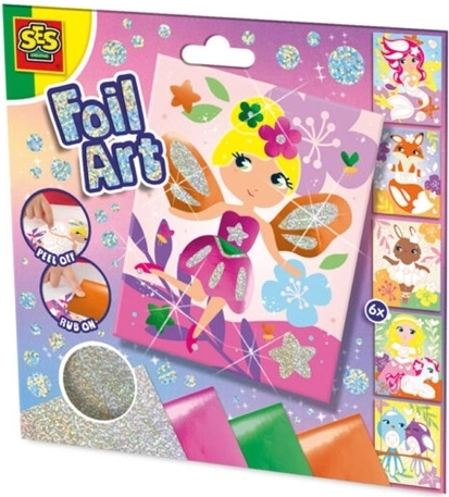 SES Creative Foil Art Set from the Fairy Kingdom