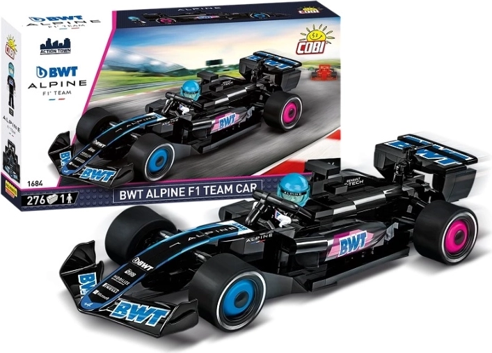 COBI Action Town BWT Alpine F1 Team võidusõiduauto