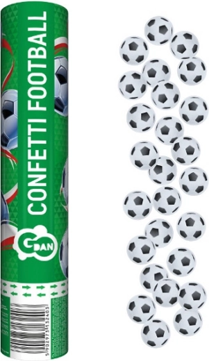 Pneumaatilised paberist konfeti – jalgpall