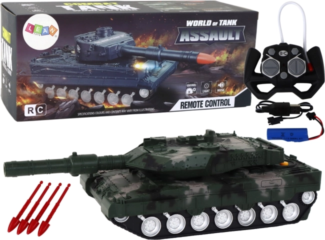 Roheline RC-tank