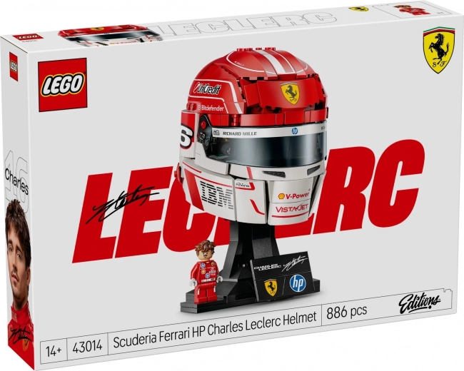 LEGO Editions kiiver Charles Leclerc Scuderia Ferrari HP