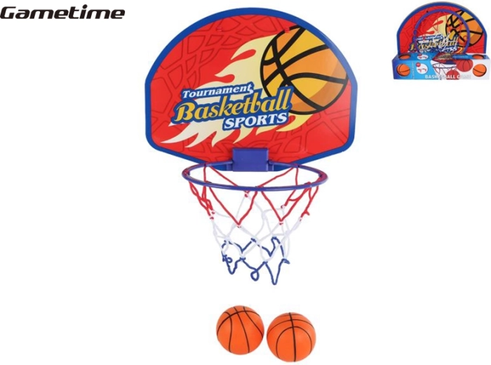 Gametime laste korvpallikorv kahe palliga
