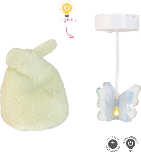 Lundby nukumaja valgustus liblikalambi ja tumbaga