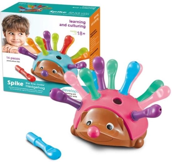 Educational Hedgehog Puzzle, 14 Pieces