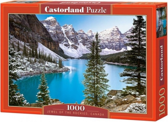 Pusle 1000 tükki järv Rocky Mountainsis CASTORLAND 68 × 47 cm