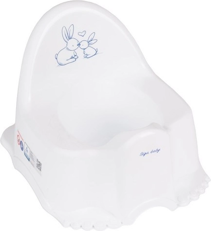 Children's Potty Bunny – white
