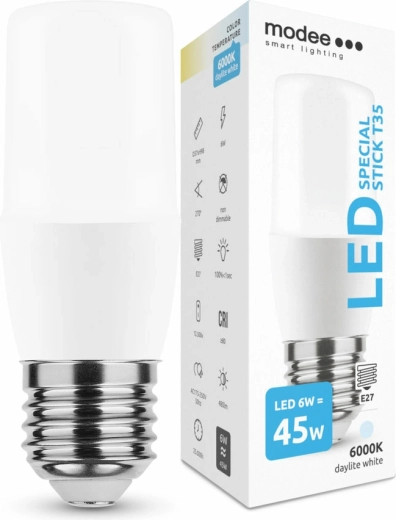 Modee Smart Lighting LED-pirn T35 E27 6 W külm valge