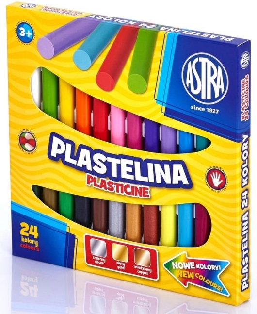 Astra Plasticine 24 Colors