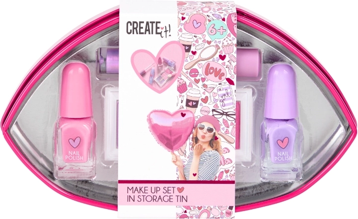 Create It! Love laste meigikomplekt huulte kujuga