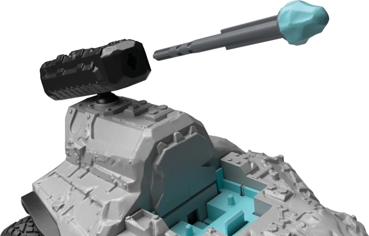 Rotating launcher with projectile bolt