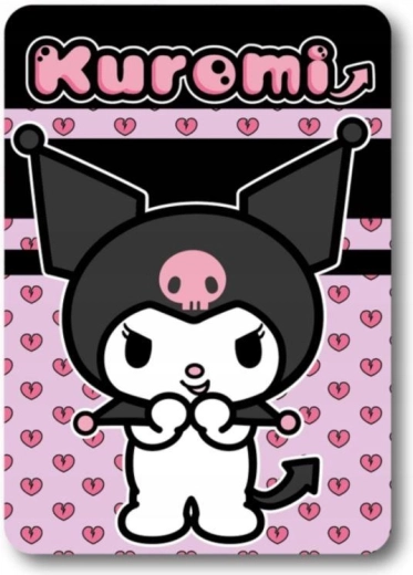 Kuromi fliistekk – 1 tk