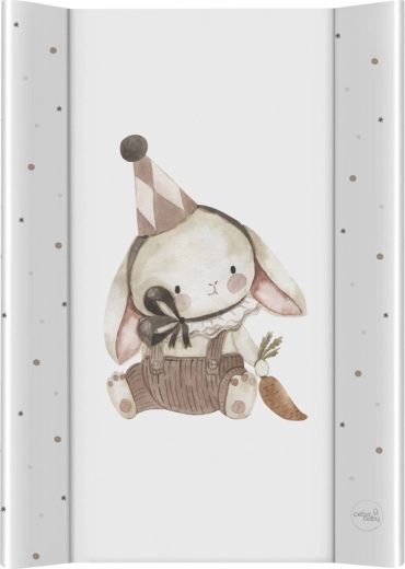 Ceba Baby ultra-light changing mat with rigid board 50 × 70 cm clown bunny