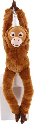 Pehme mänguasjast rippuv orangutanibeebi 46 cm