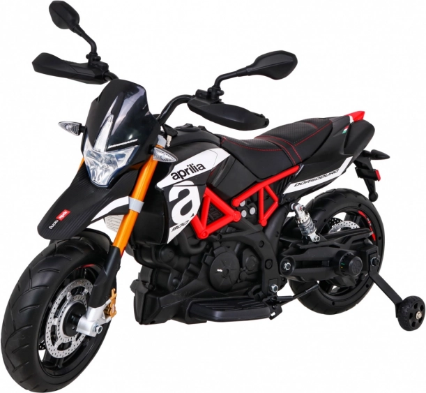 Laste elektrimootorratas APRILIA – must