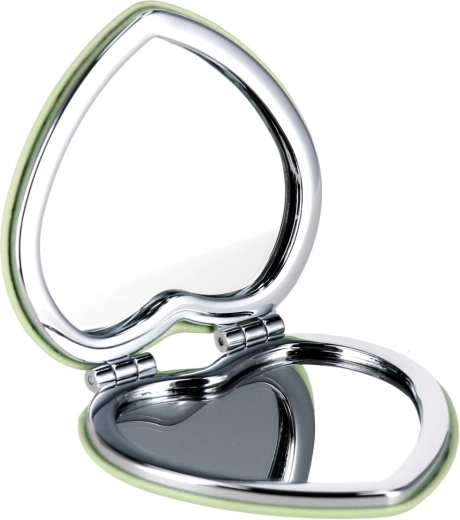 Double mirror in a folding case