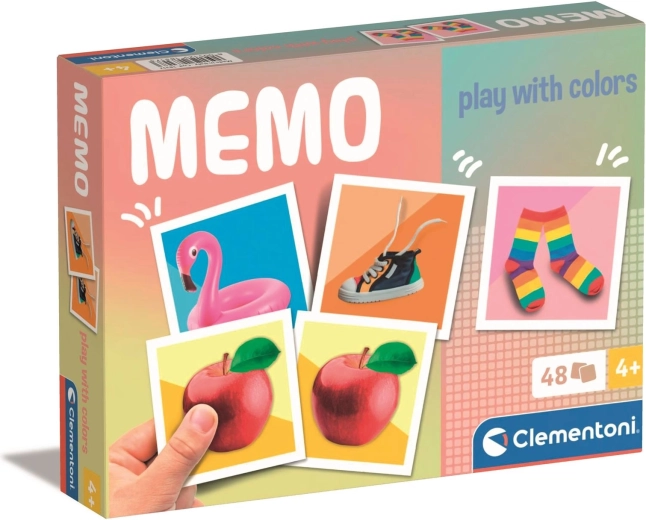 Mälumäng Memo värvid CLEMENTONI