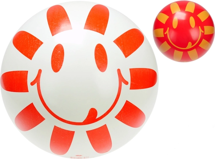 Laste kummipall lillemotiiviga 23 cm