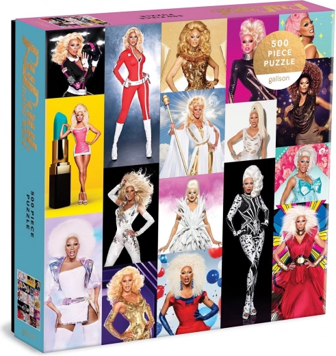 RuPaul's Drag Race ruudukujuline pusle 500 tükki