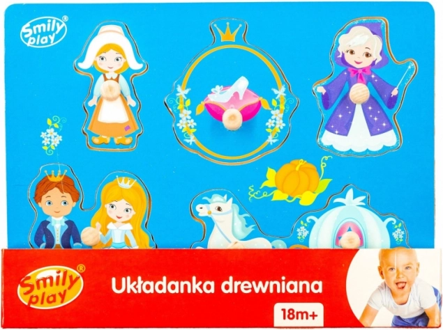 Puidust sisestuspusle Tuhkatriinu