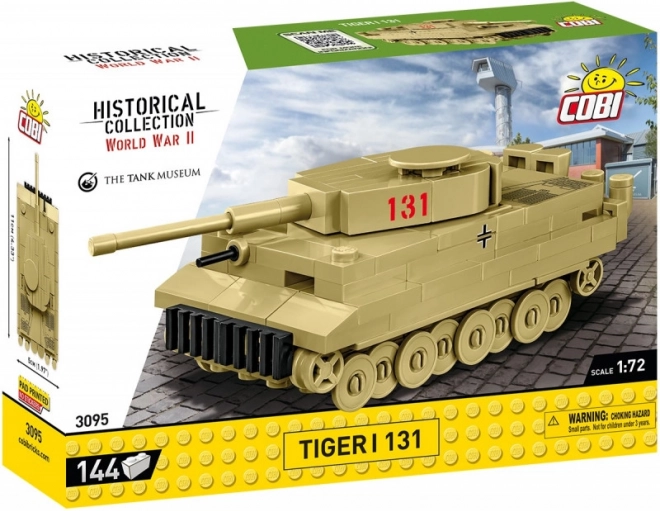 COBI klotsidest tankimudel Tiger I 131