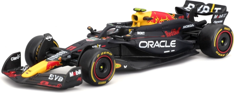Bburago 1:43 Red Bull Racing RB20 2024 Sergio Pérez – metallist F1 mudel