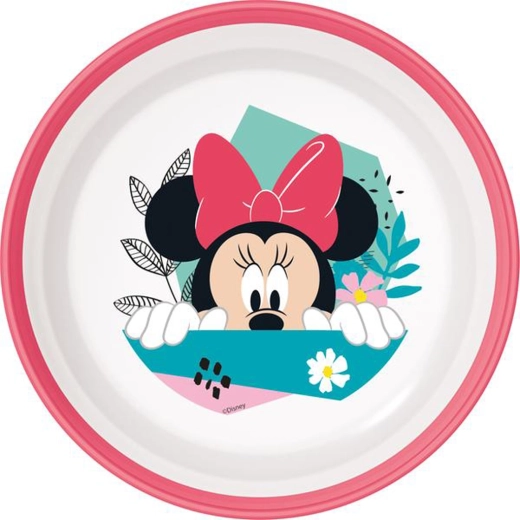 Minnie bowl with non-slip base, plastic 14.7 × 4 cm
