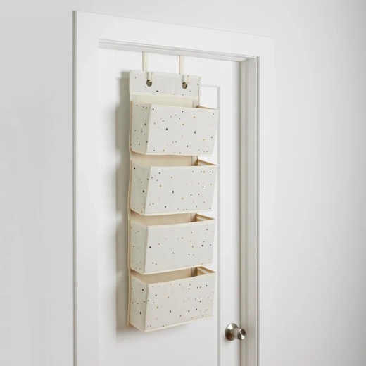 Easy to hang on a door or wall