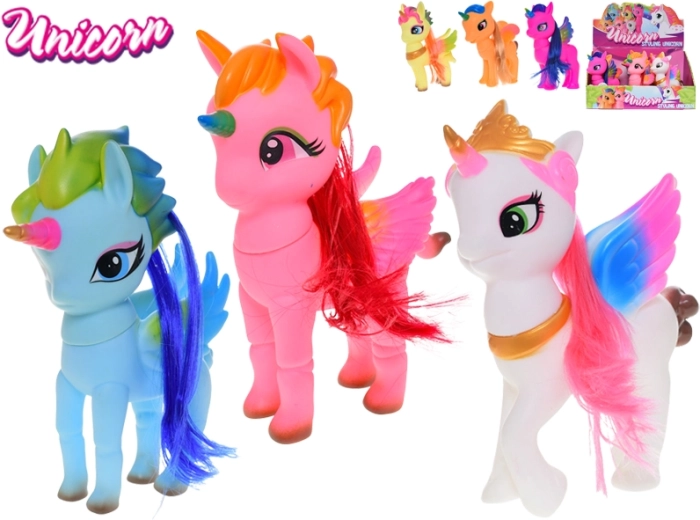 Standing Unicorn Figure 20 cm