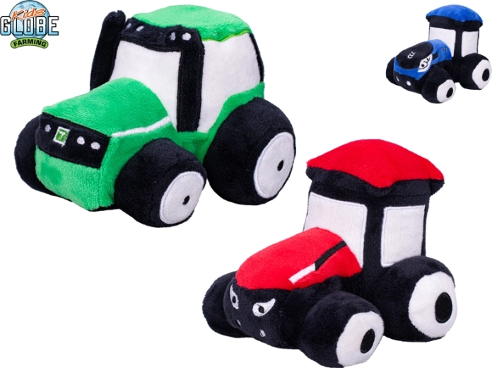 Pehme traktori mänguasi Kids Globe Farming 13 cm