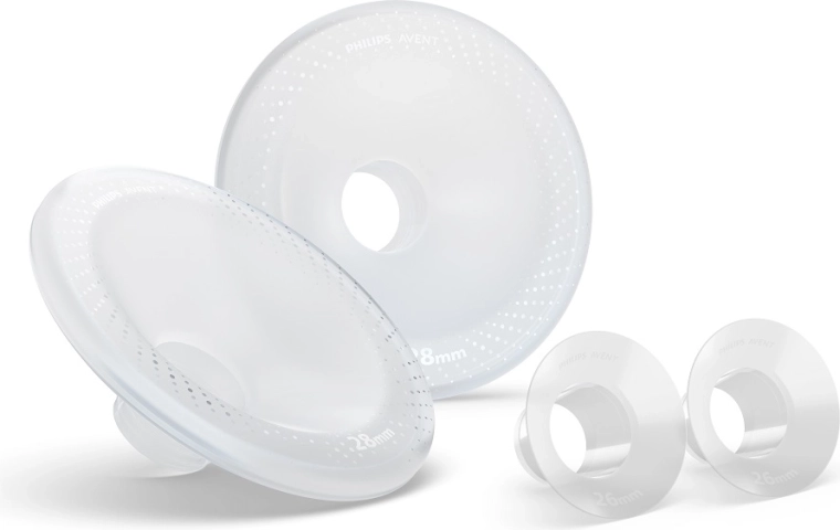 Philips Avent käed-vabad silikoonist sisud ja rinnakaitsed L
