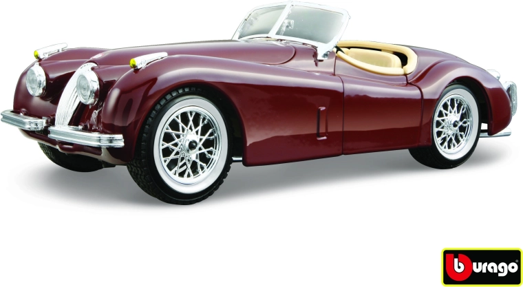 BBU Jaguar XK120 Roadster in 1:24 scale, green