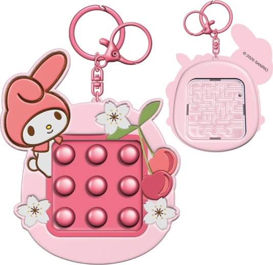 My Melody keychain with maze