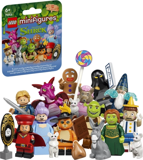 LEGO minifiguurid Shrek – üllatuslik kollektsioneerimiskarp – 1 tk