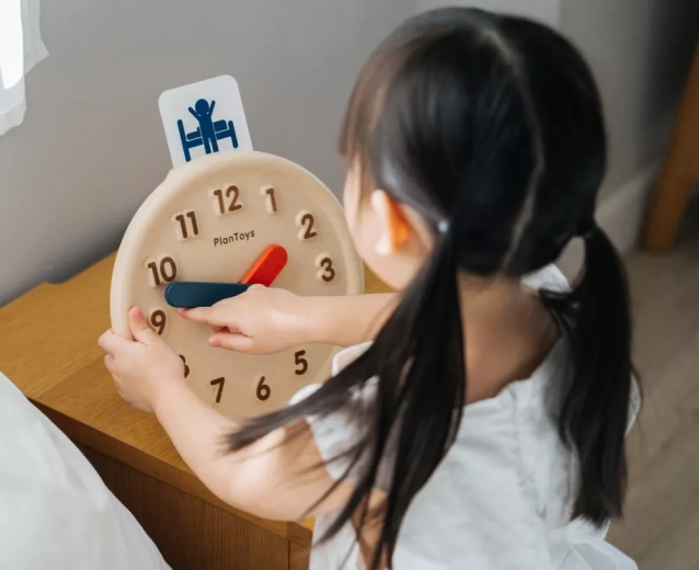 Ökoloogiline ja ohutu PlanToysi puidust mänguasi