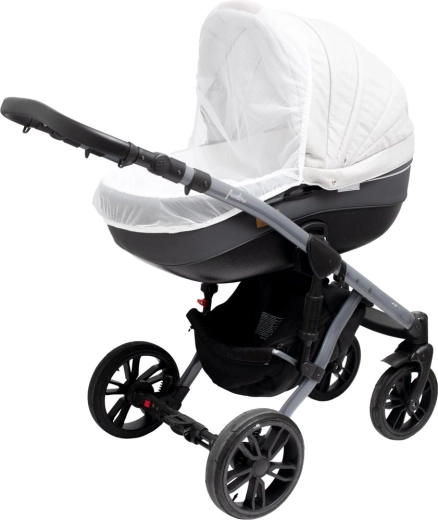 New Baby Basic lapsevankri sääsevõrk, valge