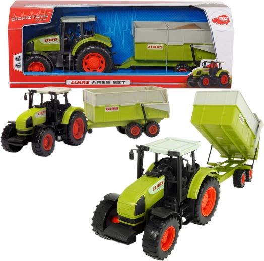 Dickie Claas Aresi traktor kallutatava haagisega, 55 cm