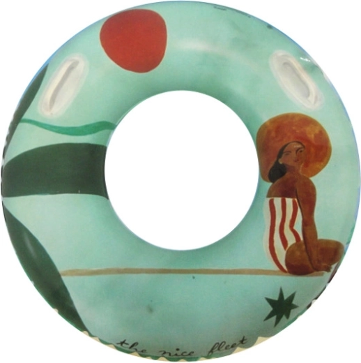 Inflatable swimming ring 110 cm with handles