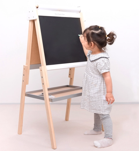 Wooden Double-Sided Board for Children