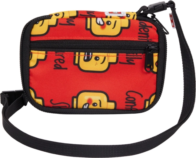 Neck strap with safety buckle