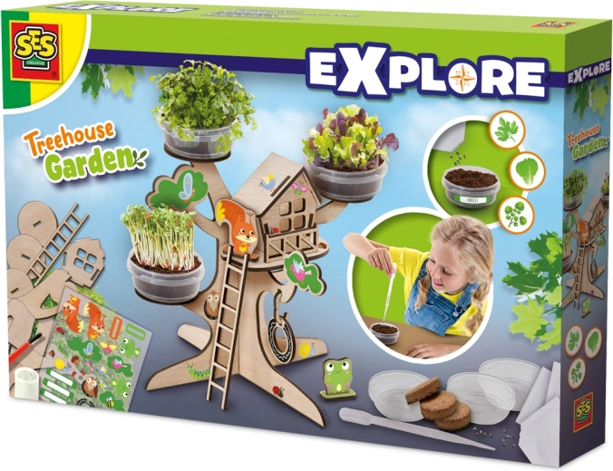 Treehouse – herb and microgreens growing kit for kids