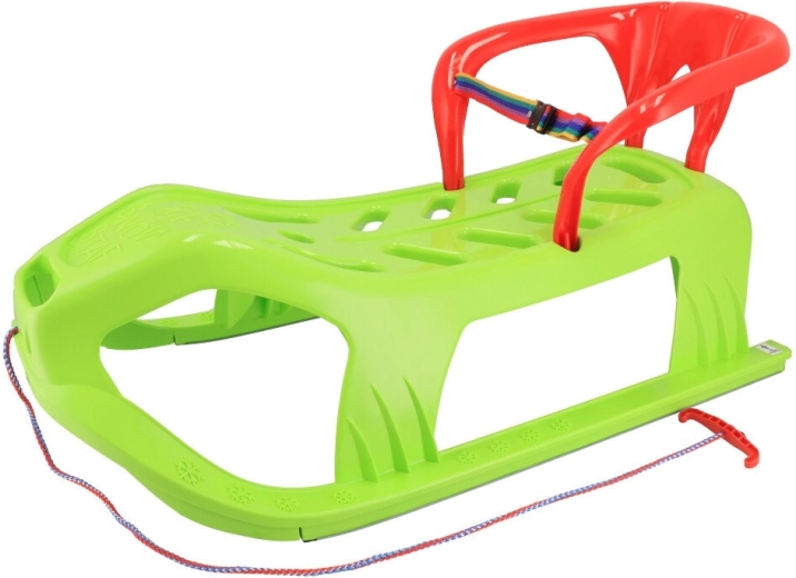 Plastist kelk seljatoega Baby Mix Snow Star roheline
