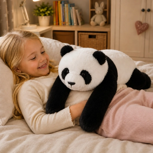 Eriti suur ja mõnusalt kaisutatav panda (65 cm)