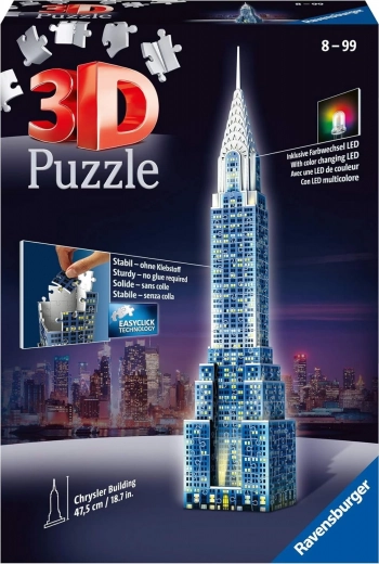 Ravensburger 3D pusle Chrys спро링夜 LED-valgustusega väljaanne