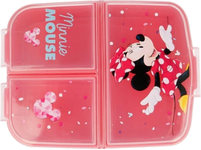 3 compartments for an organized snack